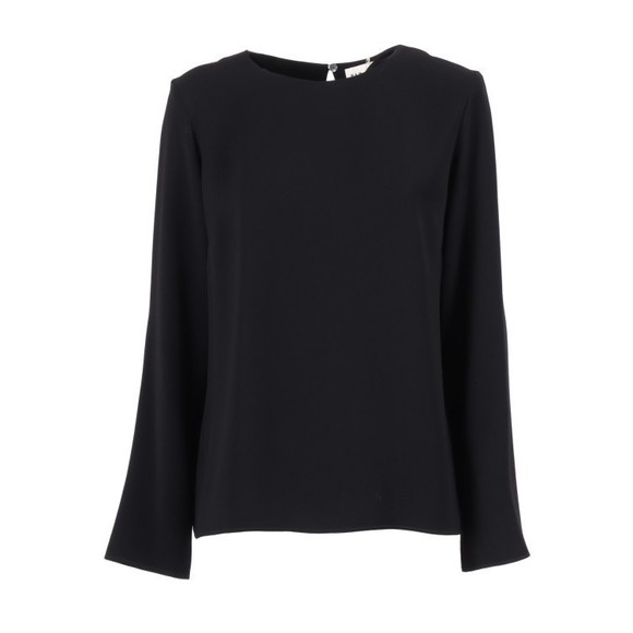 P.A.R.O.S.H. Long Sleeve Blouse With Keyhole Back Detail - NWT - Picture 1 of 3